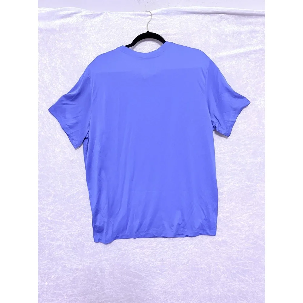 Nike Kentucky Wildcats T Shirt Mens XXL Blue Dri Fit UK Basketball Short Sle